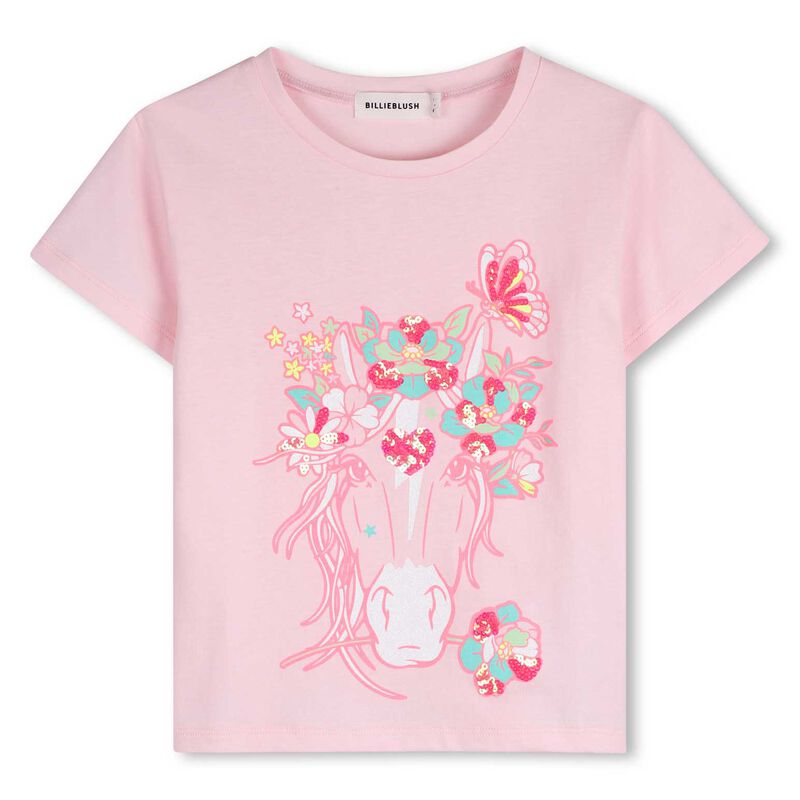 Billieblush Short Sleeve Tee Shirt 3Y-6Y image number 0